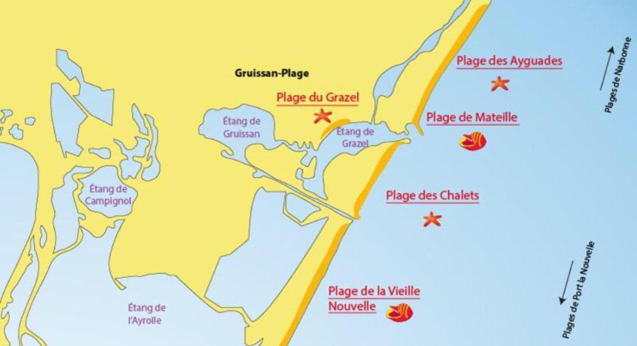 Cap Gruissan Vacances Екстериор снимка